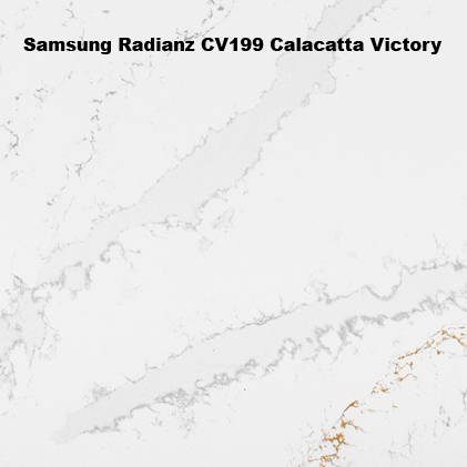Кварцевый камень Samsung Radianz CV199 Calacatta Victory